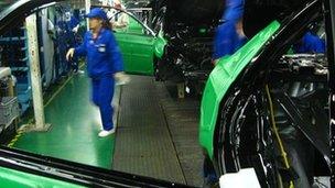 Production line at BYD