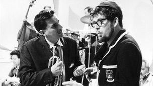 Kenny Ball and Rolf Harris