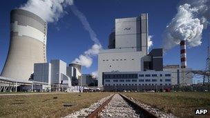 Belchatow coal-fired power plant in Poland