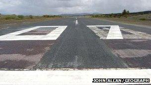 Ashaig airstrip. Pic: John Allan/Geograph