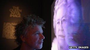 Hologram of the Queen