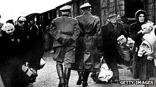 Nazi deportation of Jews - file pic