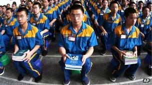 A Chinese labour camp in FuJian