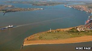 Harwich harbour