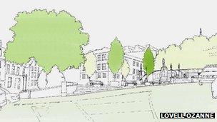 Plans for a development in Guernsey