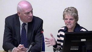 Bob and Sally Dowler giving evidence at Leveson