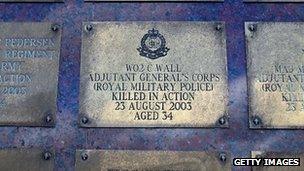 Basra Wall, National Memorial Arboretum