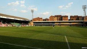 Roots Hall, home of Southend United