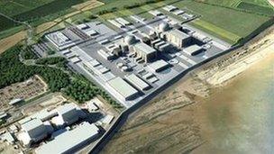 Argraffiad o Hinkley Point C