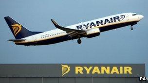 Ryanair plane