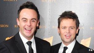 Anthony McPartlin and Declan Donnelly