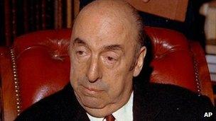 Chilean poet Pablo Neruda