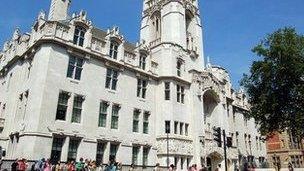 Supreme Court in Parliament Square, London