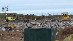 Mont Cuet landfill site