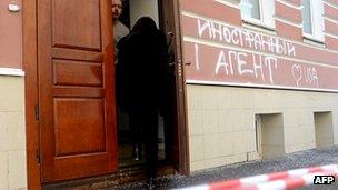 Memorial offices in Moscow, 21 Mar 13