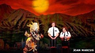 Scene from The Book of Mormon