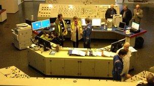 Didcot A control room