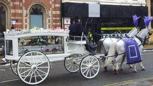 Horse-drawn hearse