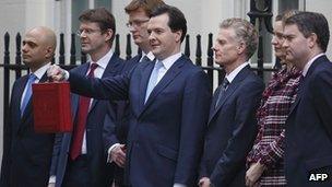 Treasury team in Downing Street