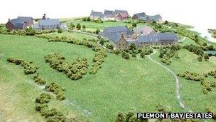 Plans for the Plemont headland