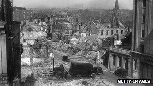 Plymouth during World War II