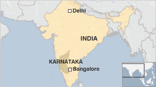 Bangalore map