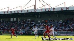 Crawley Town football stadium