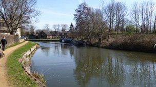 River Wey at Guildford