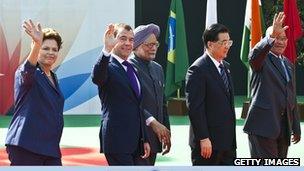 BRICS leaders at the 2012 BRICS Summit