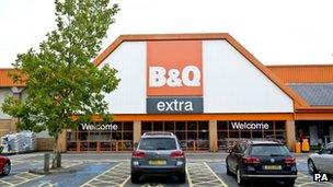 B&Q store