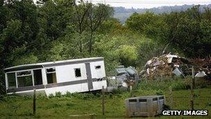 Caravan site