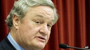 North Dakota Governor Jack Dalrymple file picture