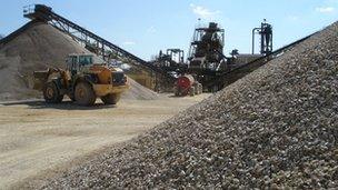 Gill Mill quarry plant