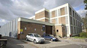 A general view of HMP Shepton Mallet, one of seven prisons which are to close in England.