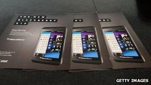 blackberry Z10 brochures