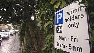 Residence parking in Bristol