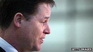 Deputy Prime Minister Nick Clegg