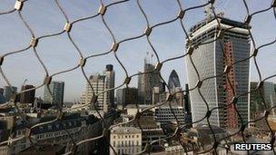 City of London skyline