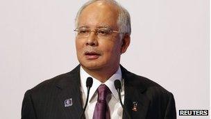 Malaysian Prime Minister Najib Razak