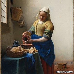 Vermeer's The Milkmaid