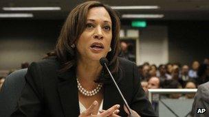 Kamala Harris file picture May 2012