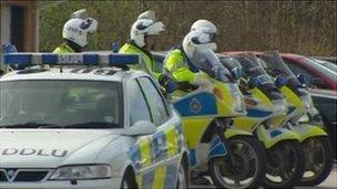 NWP motorcycle patrols