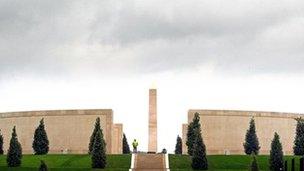 National Armed Forces Memorial at Alrewas