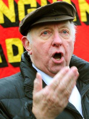 Arthur Scargill in 2012