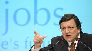 European Union Commission President Jose Manuel Barroso