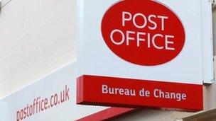 Post Office sign