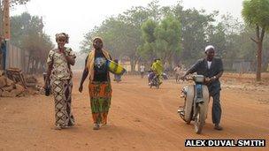 Pedestrians in Bamako