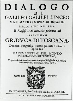 Galileo's Dialogue on two world systems