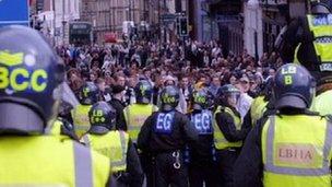 Police in Newcastle