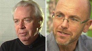 David Chipperfield (left) & Wayne Hemingway (right)